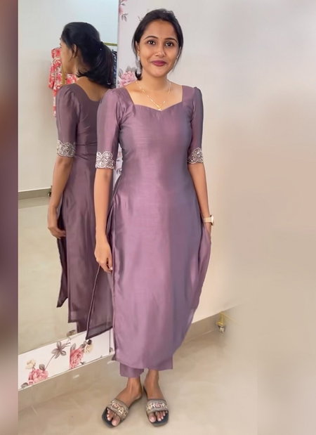 Trishana Golden Silk Fancy Kurti With Pant Wholesale Clothing Suppliers In India